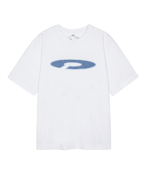 FDR(エフディーアール)の「Disk Logo Applique Short Sleeve White(Tシャツ/カットソー・メンズ・ホワイト/ライトホワイト・SMALL/MEDIUM/LARGE)」の2枚目の写真