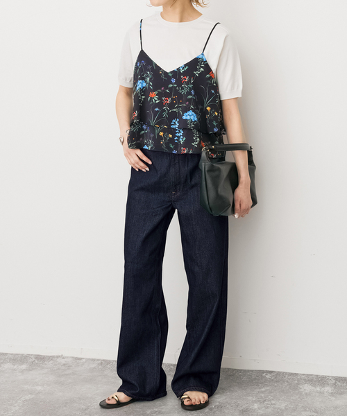 Spick & Span(スピックアンドスパン)の「《別注カラーあり》upper hights/アッパーハイツ THE OLIVIA*(デニムパンツ・レディース・ベージュ/ネイビー・22/23/24)」の18枚目の写真