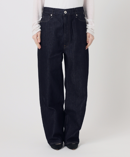 Spick & Span(スピックアンドスパン)の「《別注カラーあり》upper hights/アッパーハイツ THE OLIVIA*(デニムパンツ・レディース・ベージュ/ネイビー・22/23/24)」の19枚目の写真