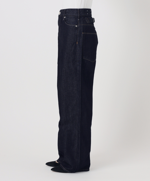 Spick & Span(スピックアンドスパン)の「《別注カラーあり》upper hights/アッパーハイツ THE OLIVIA*(デニムパンツ・レディース・ベージュ/ネイビー・22/23/24)」の20枚目の写真