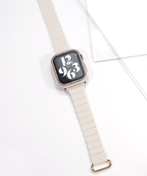 Urban Coral（アーバンコーラル）の「Apple Watch Band / アップルウォッチ くすみカラー スリム マグネット バンド / Urban Coral（デジタル腕時計・レディース・ブラウン系その他/オレンジ/ブラウン/ブラック/ベージュ/ピンク系その他/ゴールド系その他/ワインレッド・40mm/44mm）」の8枚目の写真