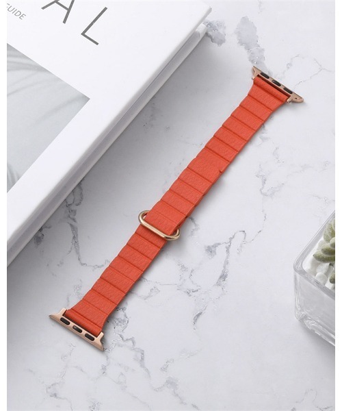 Urban Coral（アーバンコーラル）の「Apple Watch Band / アップルウォッチ くすみカラー スリム マグネット バンド / Urban Coral（デジタル腕時計・レディース・ブラウン系その他/オレンジ/ブラウン/ブラック/ベージュ/ピンク系その他/ゴールド系その他/ワインレッド・40mm/44mm）」の18枚目の写真