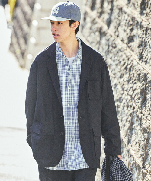 NAUTICA(ノーティカ)の「NAUTICA/ノーティカ リネン混 テーラードジャケット(テーラードジャケット・メンズ・ブラック/ネイビー・X-LARGE/MEDIUM/LARGE)」の12枚目の写真