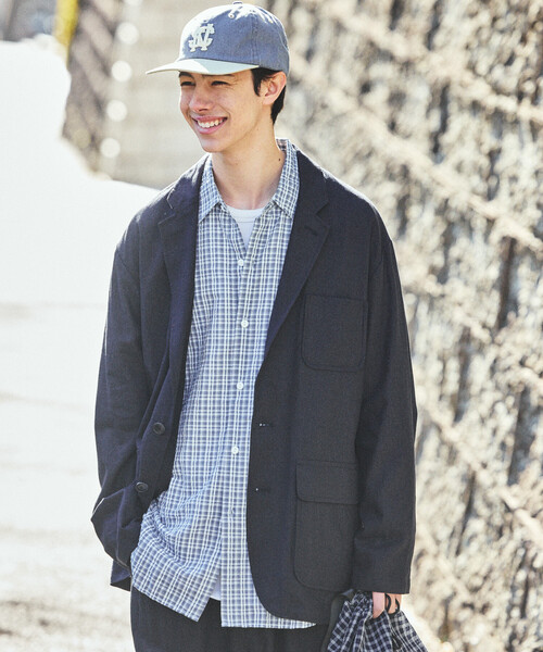 NAUTICA(ノーティカ)の「NAUTICA/ノーティカ リネン混 テーラードジャケット(テーラードジャケット・メンズ・ブラック/ネイビー・X-LARGE/MEDIUM/LARGE)」の14枚目の写真