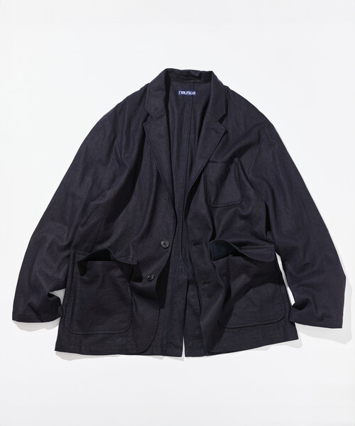 NAUTICA(ノーティカ)の「NAUTICA/ノーティカ リネン混 テーラードジャケット(テーラードジャケット・メンズ・ブラック/ネイビー・X-LARGE/MEDIUM/LARGE)」の15枚目の写真