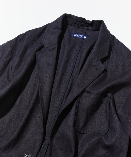 NAUTICA(ノーティカ)の「NAUTICA/ノーティカ リネン混 テーラードジャケット(テーラードジャケット・メンズ・ブラック/ネイビー・X-LARGE/MEDIUM/LARGE)」の16枚目の写真