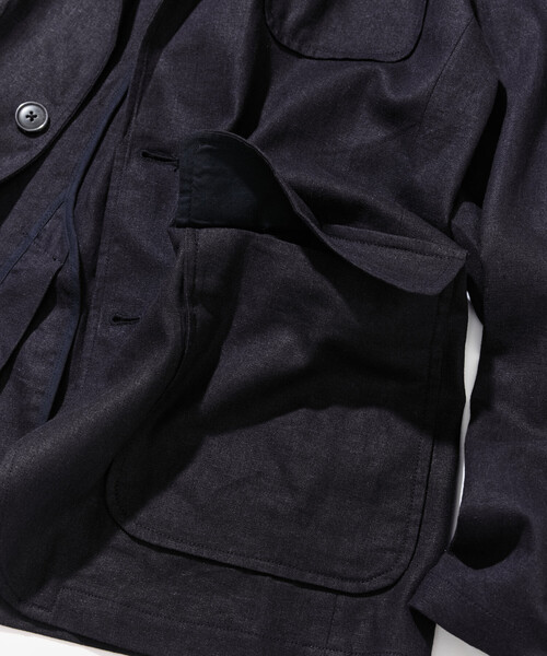NAUTICA(ノーティカ)の「NAUTICA/ノーティカ リネン混 テーラードジャケット(テーラードジャケット・メンズ・ブラック/ネイビー・X-LARGE/MEDIUM/LARGE)」の19枚目の写真