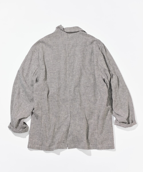 NAUTICA(ノーティカ)の「NAUTICA/ノーティカ リネン混 テーラードジャケット(テーラードジャケット・メンズ・ブラック/ネイビー・X-LARGE/MEDIUM/LARGE)」の6枚目の写真