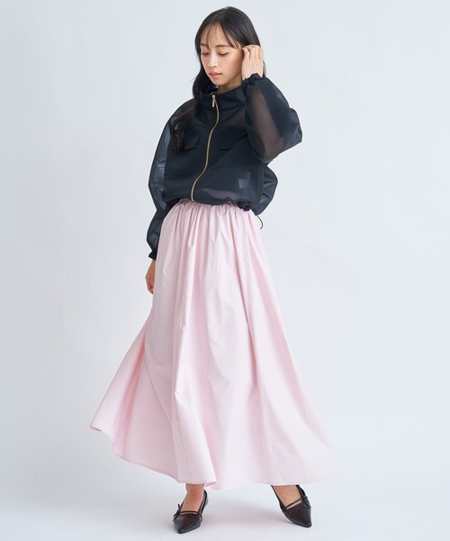 NOELA（ノエラ）の「シアーダンボールブルゾン（ブルゾン・レディース・ブラック/ベージュ・S/M）」の21枚目の写真