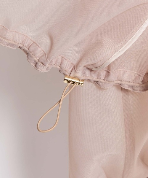 NOELA（ノエラ）の「シアーダンボールブルゾン（ブルゾン・レディース・ブラック/ベージュ・S/M）」の5枚目の写真