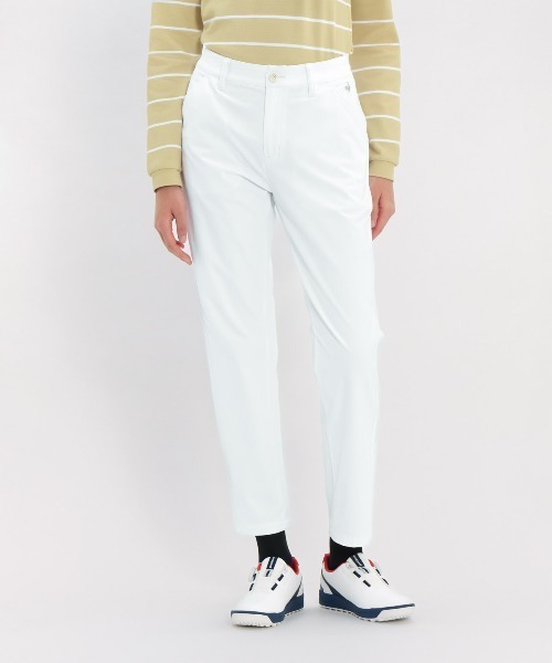 le coq sportif GOLF(ルコックスポルティフゴルフ)の「9分丈パンツ(その他パンツ・レディース・グリーン/ホワイト/ベージュ/ネイビー・S/M/L/XL/3L)」の2枚目の写真