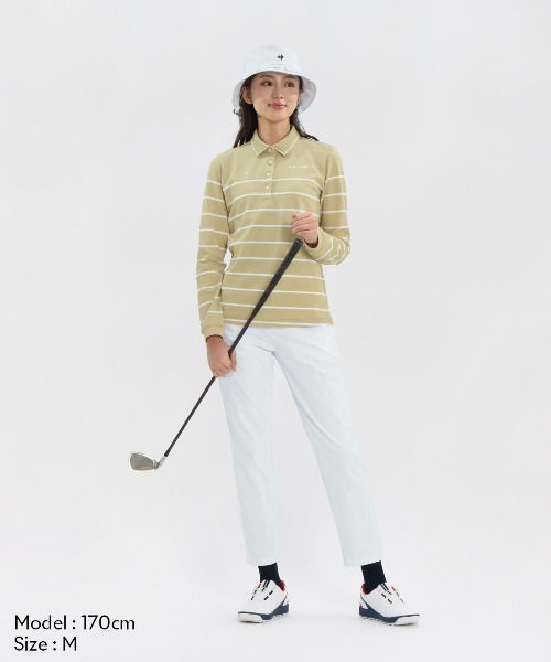 le coq sportif GOLF(ルコックスポルティフゴルフ)の「9分丈パンツ(その他パンツ・レディース・グリーン/ホワイト/ベージュ/ネイビー・S/M/L/XL/3L)」の19枚目の写真