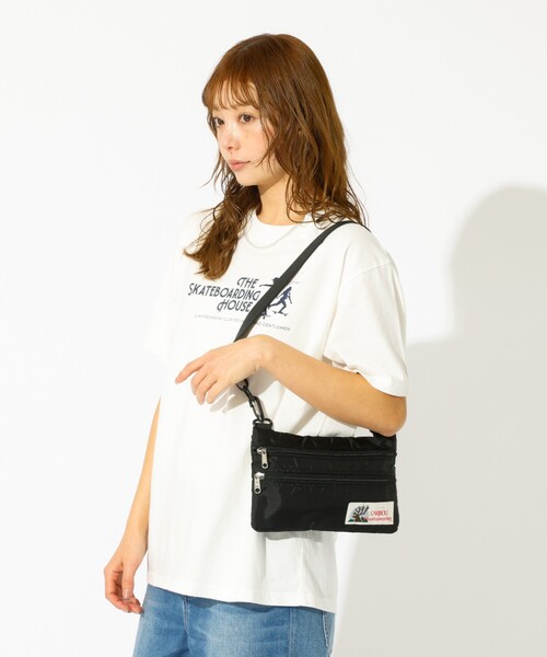 Caribou(カリブー)の「【CARIBOU MOUNTAINEERING】ORGANIZER POUCH / オーガナイザーポーチ / サコッシュ / ポーチ / ショルダーバッグ / 2WAY(ショルダーバッグ・レディース・ブラック/グレー・フリー)」の3枚目の写真