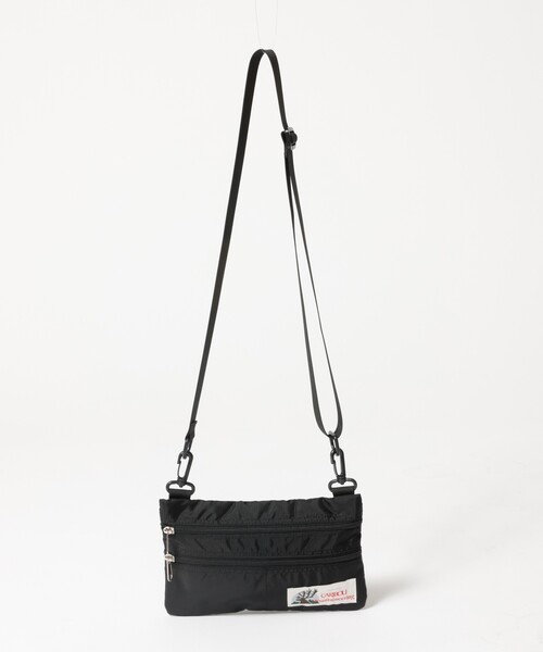 Caribou(カリブー)の「【CARIBOU MOUNTAINEERING】ORGANIZER POUCH / オーガナイザーポーチ / サコッシュ / ポーチ / ショルダーバッグ / 2WAY(ショルダーバッグ・レディース・ブラック/グレー・フリー)」の11枚目の写真