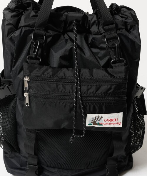 Caribou(カリブー)の「【CARIBOU MOUNTAINEERING】ORGANIZER POUCH / オーガナイザーポーチ / サコッシュ / ポーチ / ショルダーバッグ / 2WAY(ショルダーバッグ・レディース・ブラック/グレー・フリー)」の14枚目の写真
