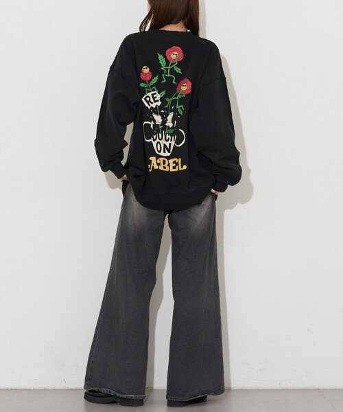 RePRODUCTION LABEL（リプロダクションレーベル）の「【RePRODUCTION LABEL / リプロダクションレーベル】セットインスウェット（パーカー・レディース・ネイビー/イエロー/ブラック/ベージュ/チャコールグレー/オレンジ/ピンク/レッド/サックスブルー・FREE）」の16枚目の写真