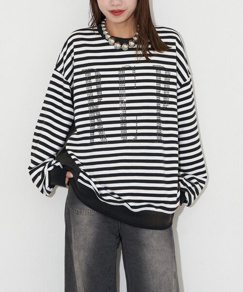 RePRODUCTION LABEL（リプロダクションレーベル）の「【RePRODUCTION LABEL / リプロダクションレーベル】セットインスウェット（パーカー・レディース・ネイビー/イエロー/ブラック/ベージュ/チャコールグレー/オレンジ/ピンク/レッド/サックスブルー・FREE）」の18枚目の写真