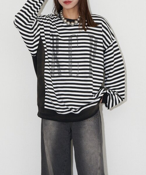 RePRODUCTION LABEL（リプロダクションレーベル）の「【RePRODUCTION LABEL / リプロダクションレーベル】セットインスウェット（パーカー・レディース・ネイビー/イエロー/ブラック/ベージュ/チャコールグレー/オレンジ/ピンク/レッド/サックスブルー・FREE）」の19枚目の写真