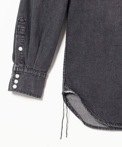 REMI RELIEF(レミレリーフ)の「【別注】REMI RELIEF / Denim Western shirt Classic Fit Fade Black(シャツ/ブラウス・メンズ・ブラック系その他4・SMALL/MEDIUM/X-LARGE/XX-LARGE/LARGE)」の4枚目の写真