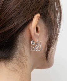 RANDA（ランダ）の「モノグラムデザインピアス（ピアス（両耳用））」