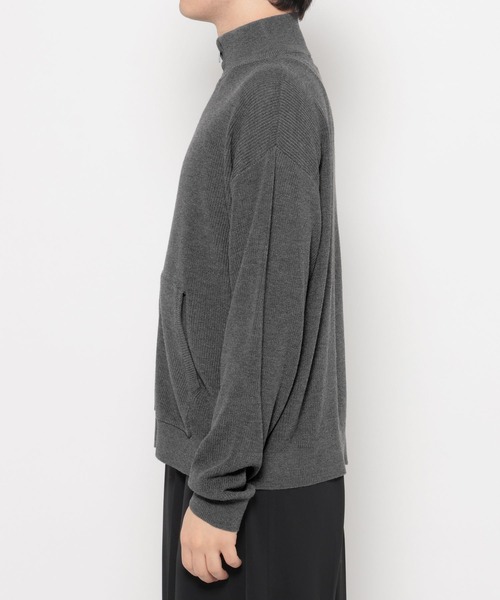HARE(ハレ)の「Sharp Lineドライバーズニット(HARE)(ニット/セーター・メンズ・ブラック/ブラウン・FREE)」の21枚目の写真