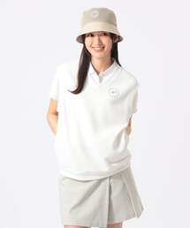 BEAMS GOLF（ビームスゴルフ）の「〈WOMEN〉ORANGE LABEL / スターロゴ 裏毛ベスト（吸水速乾・UVカット）（ベスト）」
