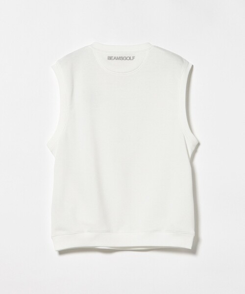 BEAMS GOLF(ビームスゴルフ)の「〈WOMEN〉ORANGE LABEL / スターロゴ 裏毛ベスト(吸水速乾・UVカット)(ベスト・レディース・グレー/ホワイト/ネイビー・LARGE/MEDIUM/SMALL)」の13枚目の写真