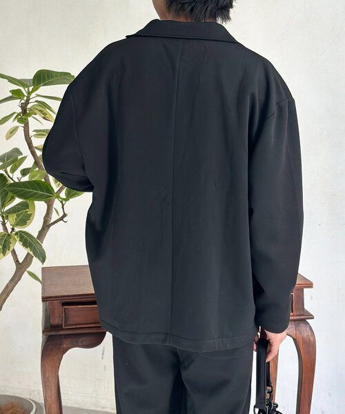 U.S. POLO ASSN.（ユーエスポロアッスン）の「【SETUP可】ポンチテーラードジャケット（テーラードジャケット・メンズ・ブラウン/ブラック・MEDIUM/LARGE）」の7枚目の写真