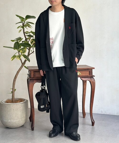 U.S. POLO ASSN.（ユーエスポロアッスン）の「【SETUP可】ポンチテーラードジャケット（テーラードジャケット・メンズ・ブラウン/ブラック・MEDIUM/LARGE）」の9枚目の写真