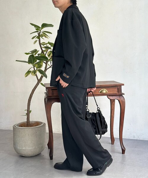 U.S. POLO ASSN.（ユーエスポロアッスン）の「【SETUP可】ポンチテーラードジャケット（テーラードジャケット・メンズ・ブラウン/ブラック・MEDIUM/LARGE）」の10枚目の写真