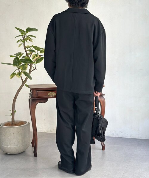 U.S. POLO ASSN.（ユーエスポロアッスン）の「【SETUP可】ポンチテーラードジャケット（テーラードジャケット・メンズ・ブラウン/ブラック・MEDIUM/LARGE）」の11枚目の写真