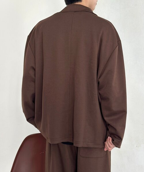 U.S. POLO ASSN.（ユーエスポロアッスン）の「【SETUP可】ポンチテーラードジャケット（テーラードジャケット・メンズ・ブラウン/ブラック・MEDIUM/LARGE）」の17枚目の写真