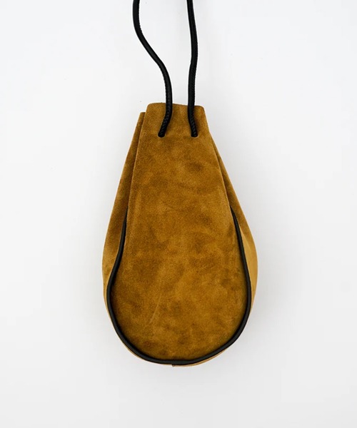 ITTI（イッチ）の「HERRIE KINCHAKU POUCH - GPM / MOSSA LD N（ショルダーバッグ・レディース・ブラウン・FREE）」の3枚目の写真