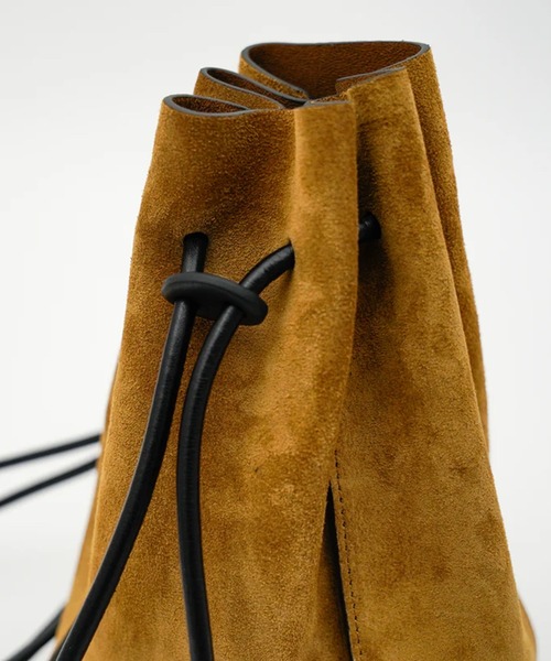 ITTI（イッチ）の「HERRIE KINCHAKU POUCH - GPM / MOSSA LD N（ショルダーバッグ・レディース・ブラウン・FREE）」の4枚目の写真