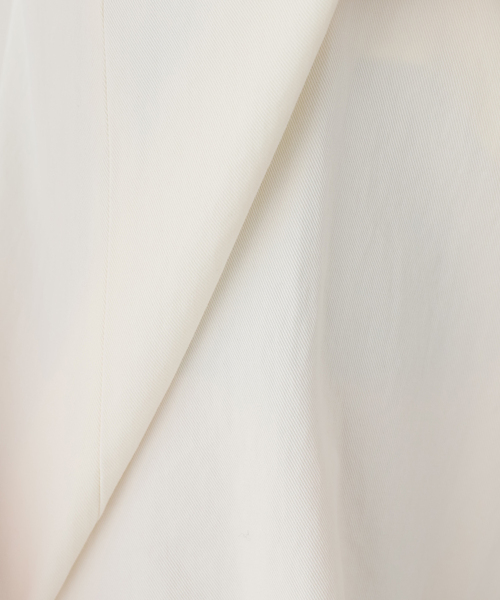 SLOBE IENA（スローブイエナ）の「《追加》パウダリーチノタックカーブトラウザー（チノパンツ・レディース・ホワイト/ベージュ・36/38）」の11枚目の写真