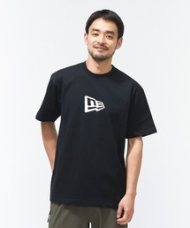 ニューエラ  SS CT TEE FLAG LOGO MID BLK 261