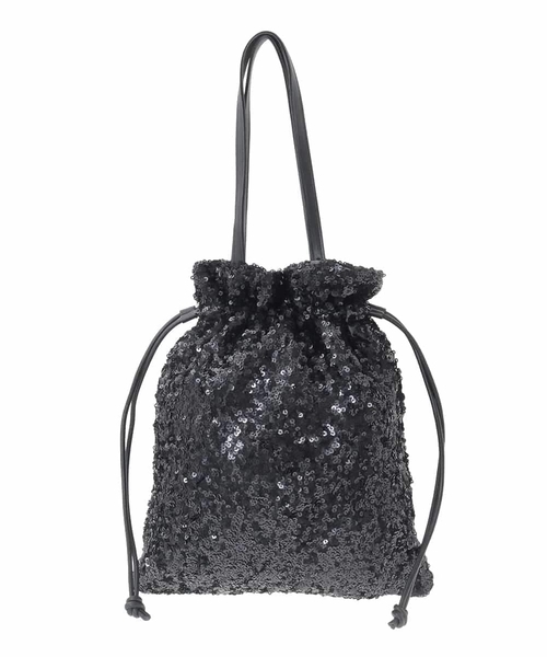 MK MICHEL KLEIN(エムケーミッシェルクラン)の「スパンコール2WAYトートバッグ(トートバッグ・レディース・シルバー/ブラック・38)」の6枚目の写真