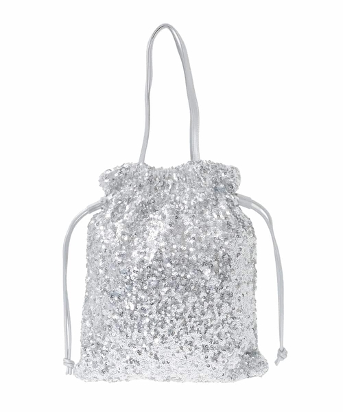 MK MICHEL KLEIN(エムケーミッシェルクラン)の「スパンコール2WAYトートバッグ(トートバッグ・レディース・シルバー/ブラック・38)」の8枚目の写真