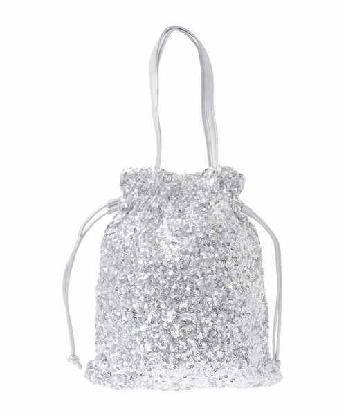 MK MICHEL KLEIN(エムケーミッシェルクラン)の「スパンコール2WAYトートバッグ(トートバッグ・レディース・シルバー/ブラック・38)」の10枚目の写真