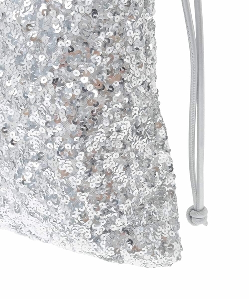 MK MICHEL KLEIN(エムケーミッシェルクラン)の「スパンコール2WAYトートバッグ(トートバッグ・レディース・シルバー/ブラック・38)」の13枚目の写真