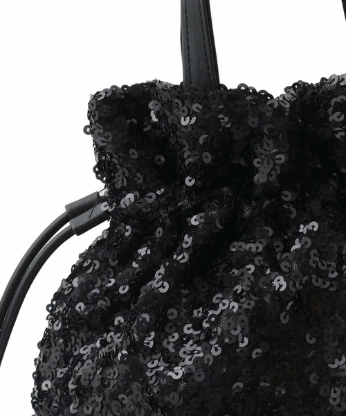 MK MICHEL KLEIN(エムケーミッシェルクラン)の「スパンコール2WAYトートバッグ(トートバッグ・レディース・シルバー/ブラック・38)」の16枚目の写真