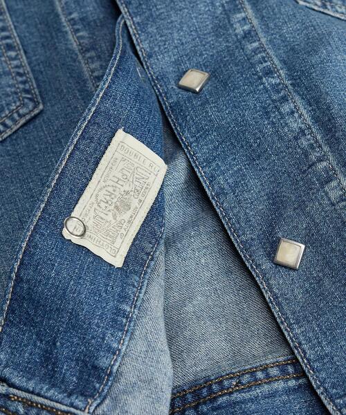 RRL（ダブル アール エル）の「スタデッド インディゴ デニム ジャケット（デニムジャケット・メンズ・ブルー・XXL/XS/XL/S/M/L）」の8枚目の写真