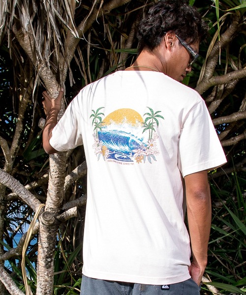 Quiksilver(クイックシルバー)の「QUIKSILVER メンズ PG ARTY SURF SCENE ST Tシャツ 【2026年春夏モデル】(Tシャツ/カットソー・メンズ・ブラック/ピンク/ホワイト・X-LARGE/LARGE/MEDIUM)」の3枚目の写真
