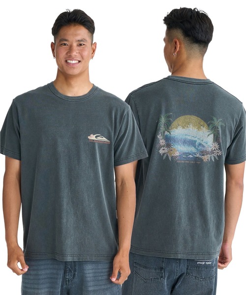 Quiksilver(クイックシルバー)の「QUIKSILVER メンズ PG ARTY SURF SCENE ST Tシャツ 【2026年春夏モデル】(Tシャツ/カットソー・メンズ・ブラック/ピンク/ホワイト・X-LARGE/LARGE/MEDIUM)」の2枚目の写真