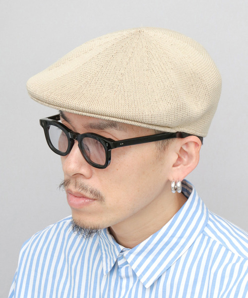 ReqHatter（レックハッター）の「微起毛 サーモハンチング（ハンチング/ベレー帽・メンズ・ブラック/ベージュ・FREE）」の2枚目の写真