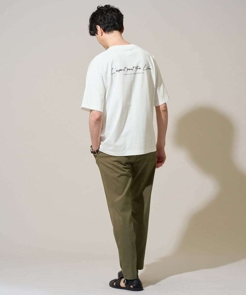 a.v.v(アーヴェヴェ)の「人気のベーシック【 WEB限定 】スーパーストレッチ セミワイドパンツ(シーズンレス)(その他パンツ・メンズ・カーキ/ブラック/グレー/ネイビー/ベージュ・46/48/50)」の10枚目の写真