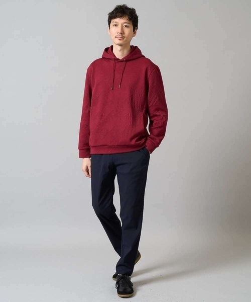 a.v.v(アーヴェヴェ)の「人気のベーシック【 WEB限定 】スーパーストレッチ セミワイドパンツ(シーズンレス)(その他パンツ・メンズ・カーキ/ブラック/グレー/ネイビー/ベージュ・46/48/50)」の17枚目の写真