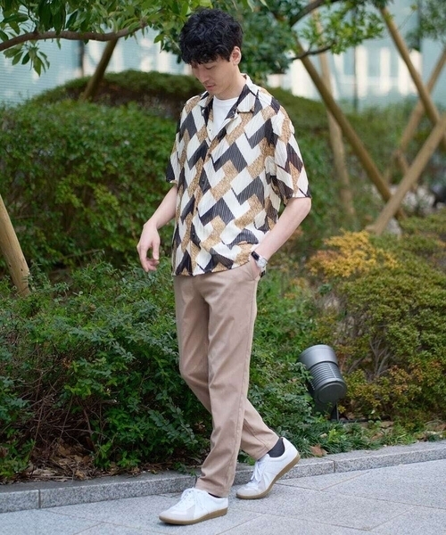 a.v.v(アーヴェヴェ)の「人気のベーシック【 WEB限定 】スーパーストレッチ セミワイドパンツ(シーズンレス)(その他パンツ・メンズ・カーキ/ブラック/グレー/ネイビー/ベージュ・46/48/50)」の22枚目の写真