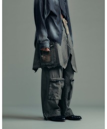 ADAM PATEK（アダムパテック）の「ADAMPATEK　grunge layered Cargo Pants レイヤードカーゴパンツ（カーゴパンツ）」