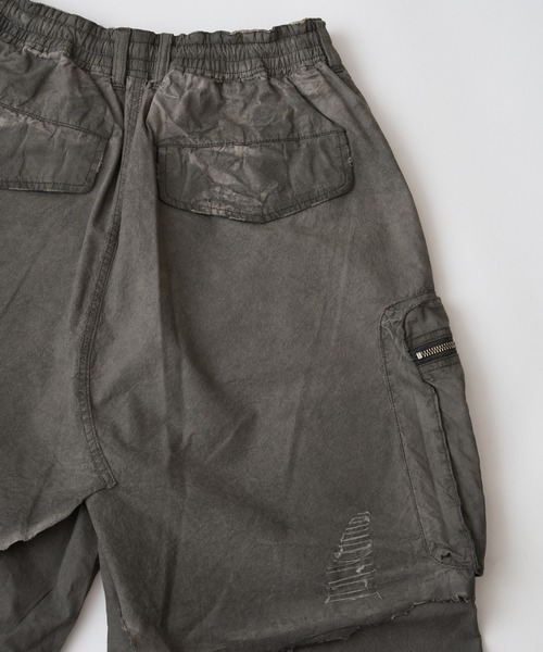 ADAM PATEK（アダムパテック）の「ADAMPATEK　grunge layered Cargo Pants レイヤードカーゴパンツ（カーゴパンツ・メンズ・カーキ・FREE）」の4枚目の写真